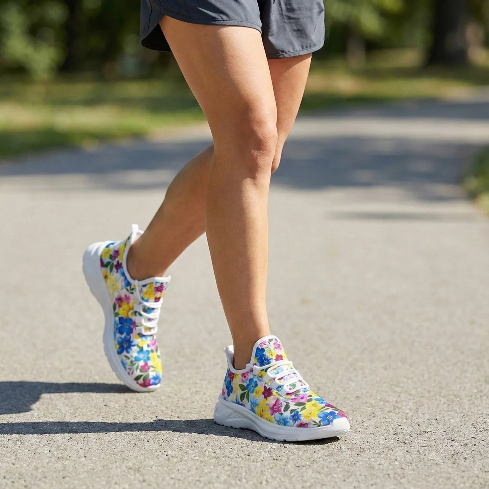 Print casual sneakers